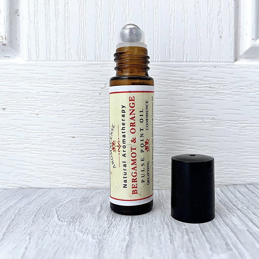 Natural Deodorant/Rollerball Set - Bergamot & Orange