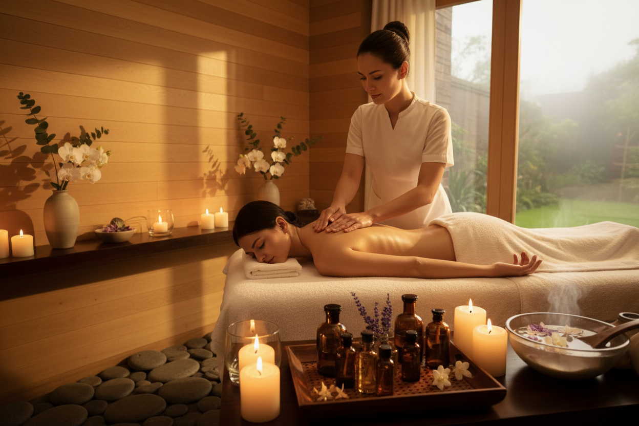 Aromatherapy Massage - Aromacense