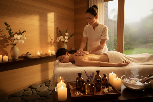 Aromatherapy Massage - Aromacense